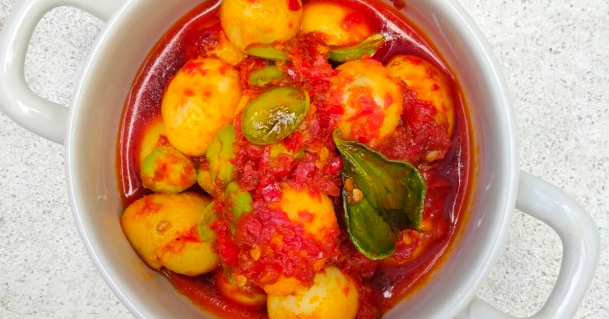 Mengenal Sambalado Telur Puyuh: Rasanya Pedas dan Lezat