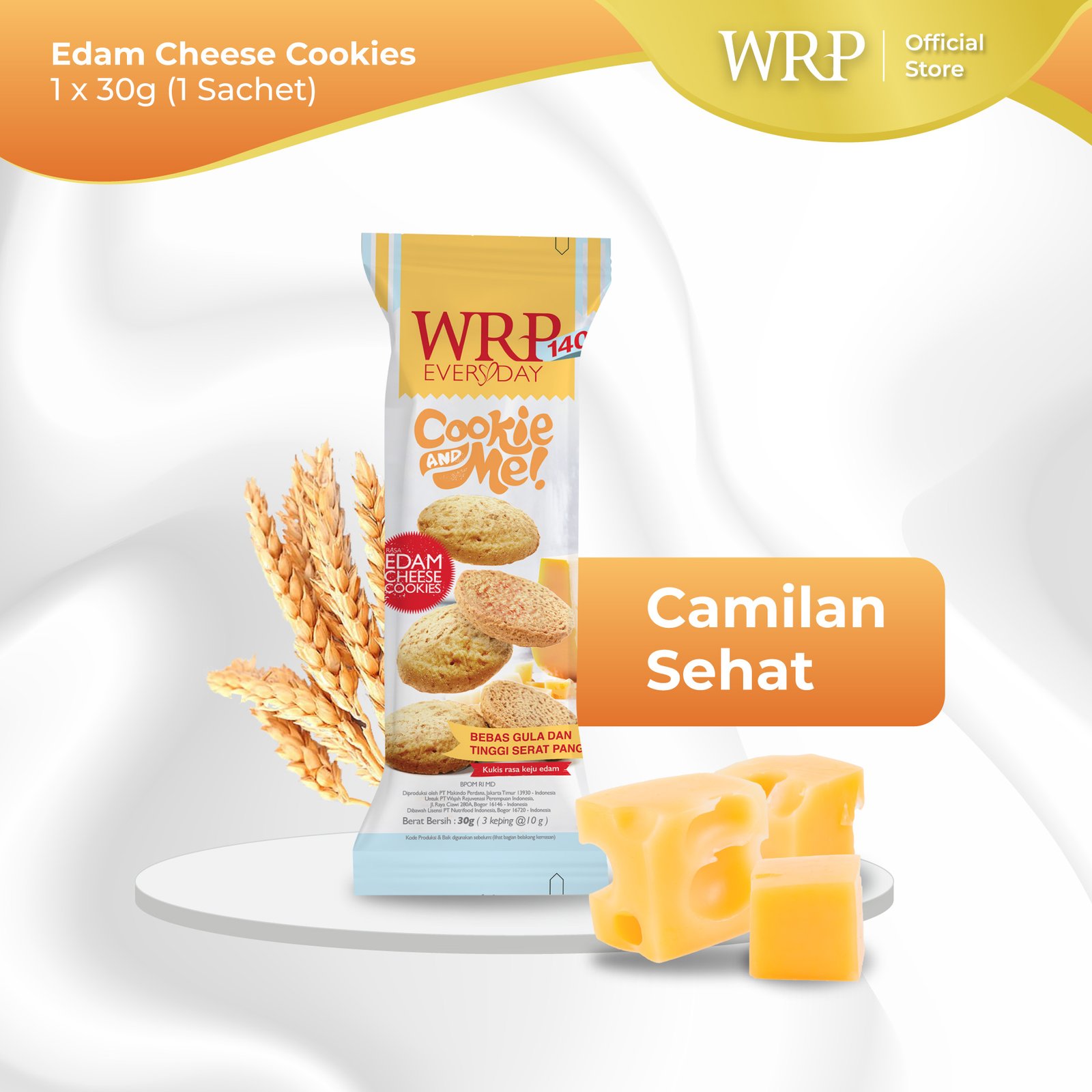 Mengulas Rasa dan Keunggulan WRP Cookies Keju Edam