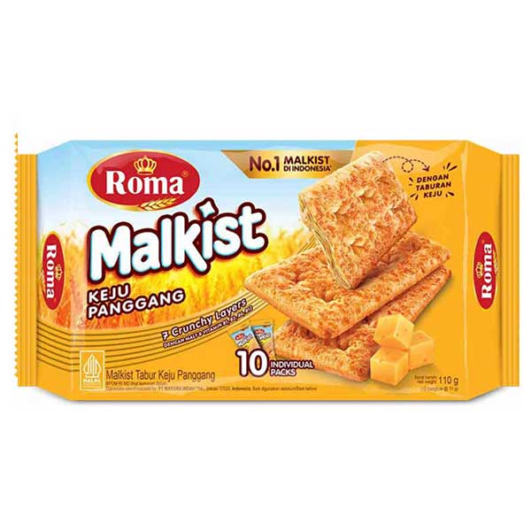 Rasakan Lezatnya Snack Roma Malkist Keju Panggang yang Gurih
