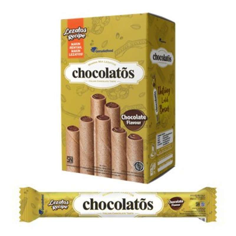 Snack Chocolatos Wafer Stick: Camilan Renyah dan Lezat
