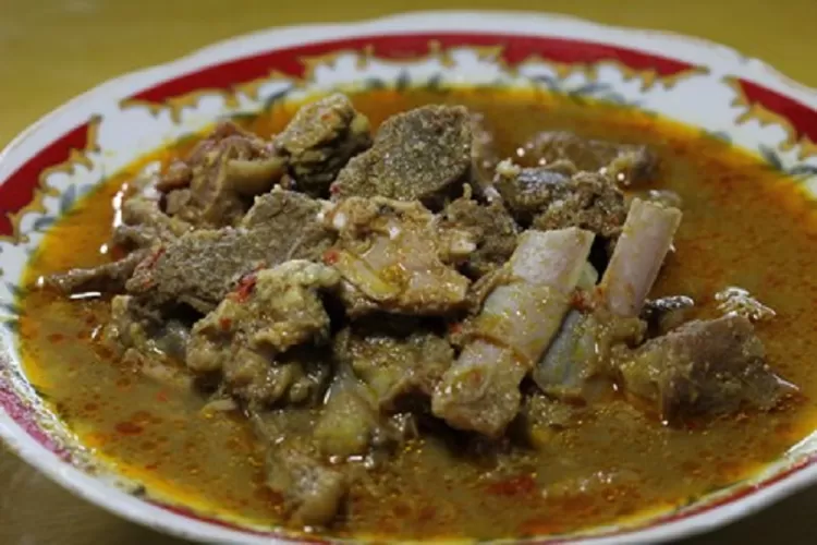 Kelezatan Makanan Kari Daging Kambing Khas Padang