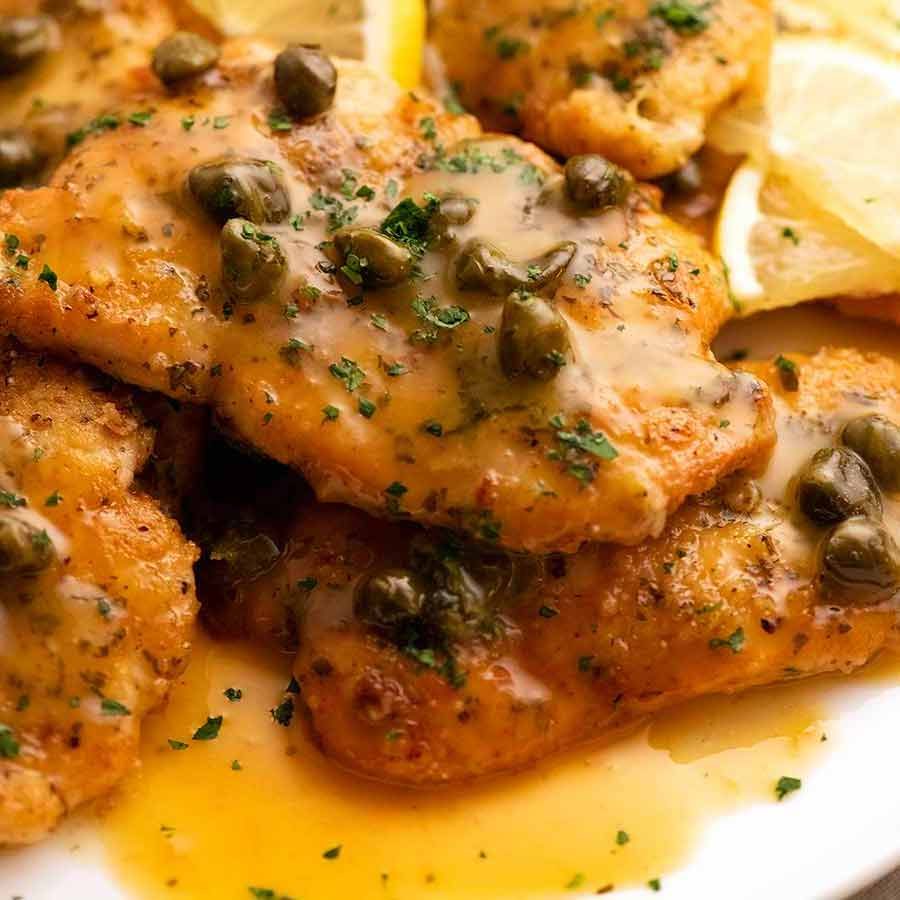 Makanan Piccata: Hidangan Lezat dengan Saus Lemon dan Capers