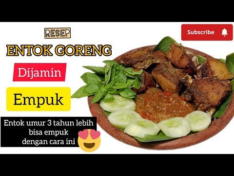 Mengenal Lezatnya Makanan Entok Goreng yang Gurih dan Renyah