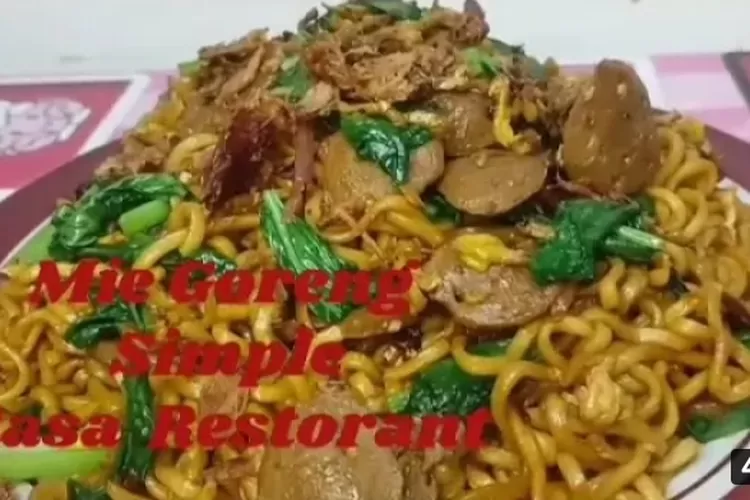 Mie Goreng Daging: Lezatnya Menu Sederhana Favorit Banyak Orang