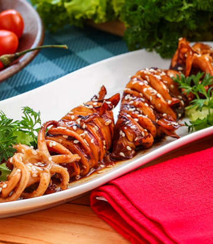 Makanan Cumi Bakar Madu: Lezat dan Mudah Disajikan