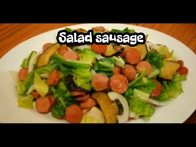 Resep Salad Sosis Mediterania yang Segar dan Lezat