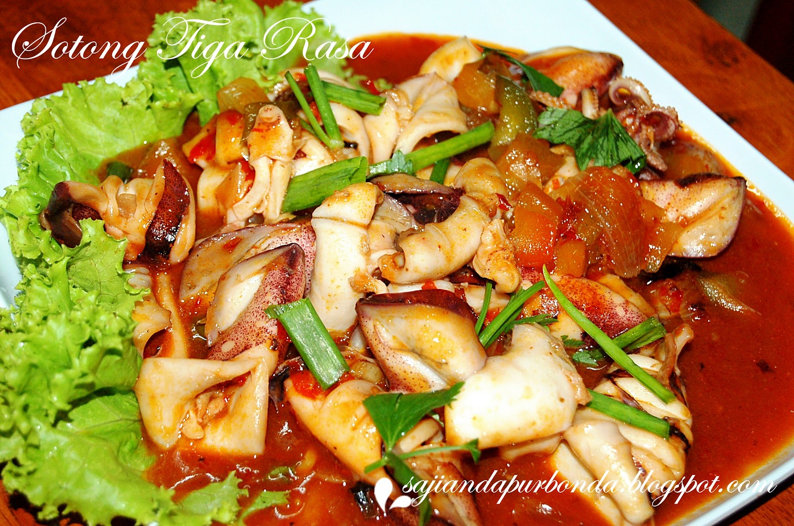 Resep Sotong Masak Tiga Rasa: Lezat dan Menggoda Selera