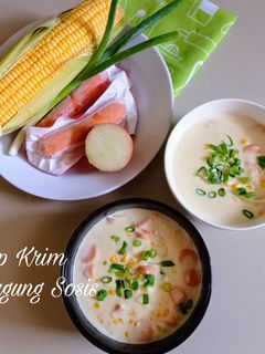 Resep Sup Krim Sosis Jagung yang Lezat dan Mudah Dibuat